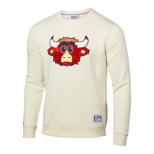 Chicago Bulls 1966 Off White Benny Crewneck Sweatshirt - front view