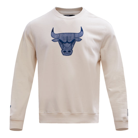 Chicago Bulls Pro Standard Varsity Blue Crewneck Sweatshirt - front view
