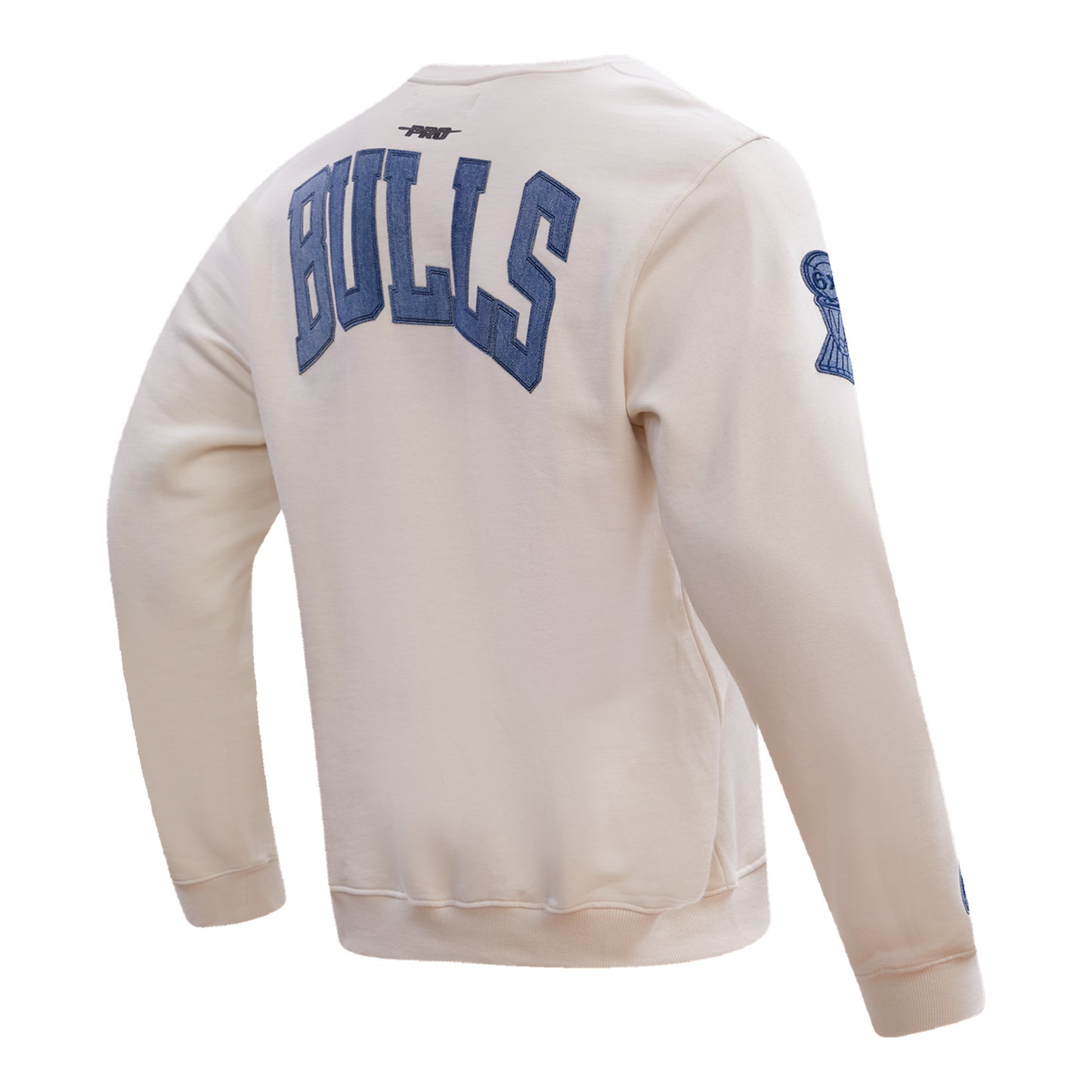 Chicago Bulls Pro Standard Varsity Blue Crewneck Sweatshirt - back view