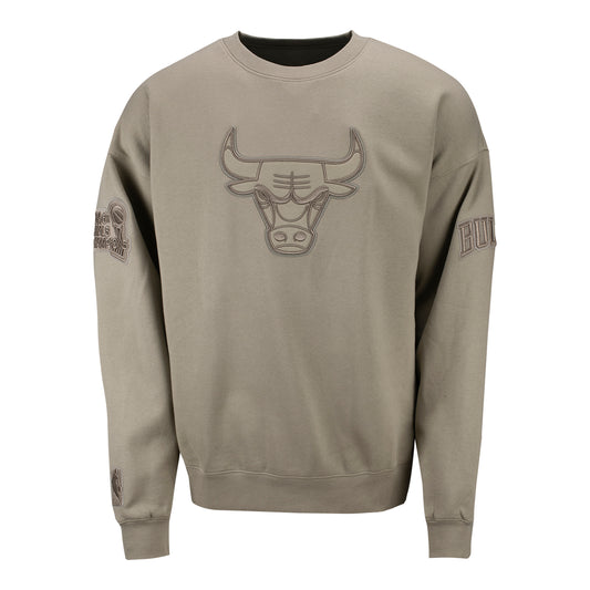 Chicago Bulls Pro Standard Neutral Crewneck Sweatshirt - front view