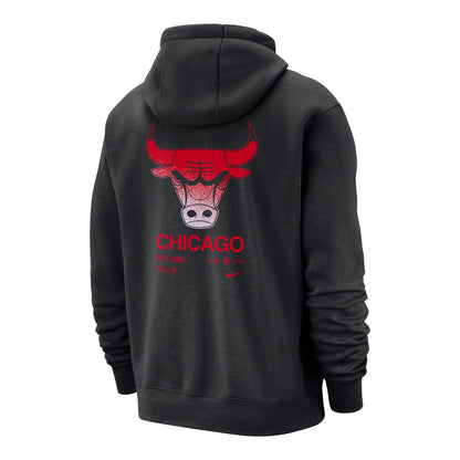 Chicago Bulls Nike Club Ombre Bull Sweatshirt