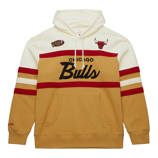 Chicago Bulls Mitchell & Ness Head Coach Colorblock Hoodie