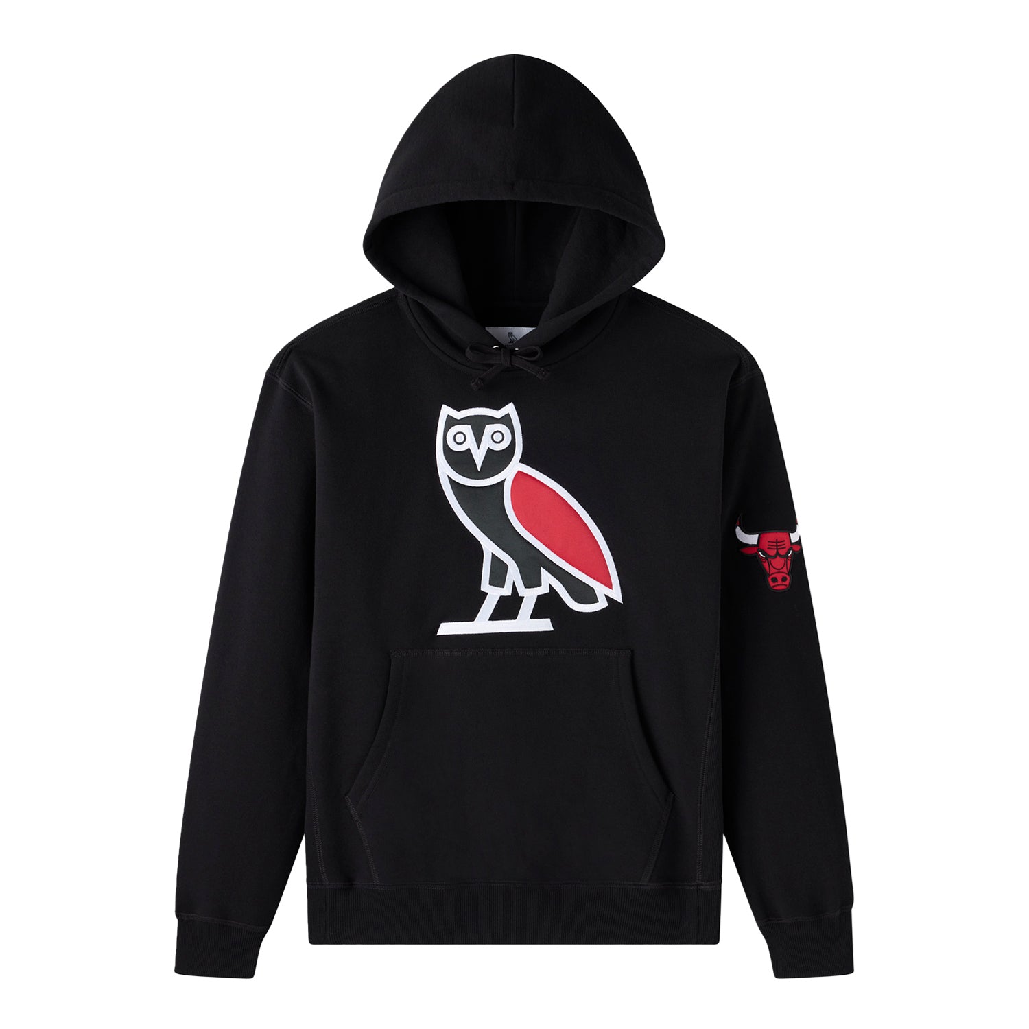 Chicago Bulls X OVO Hooded Sweatshirt - Front View 