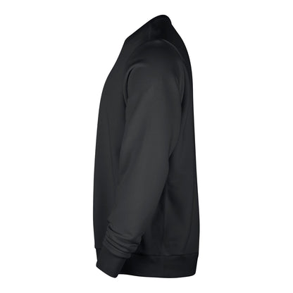 Chicago Bulls Nike Travel Crewneck Sweatshirt in Black - Side View 