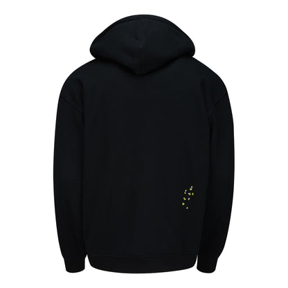 Chicago Bulls 1966 Benny Popcorn Hoodie in Black - Back View