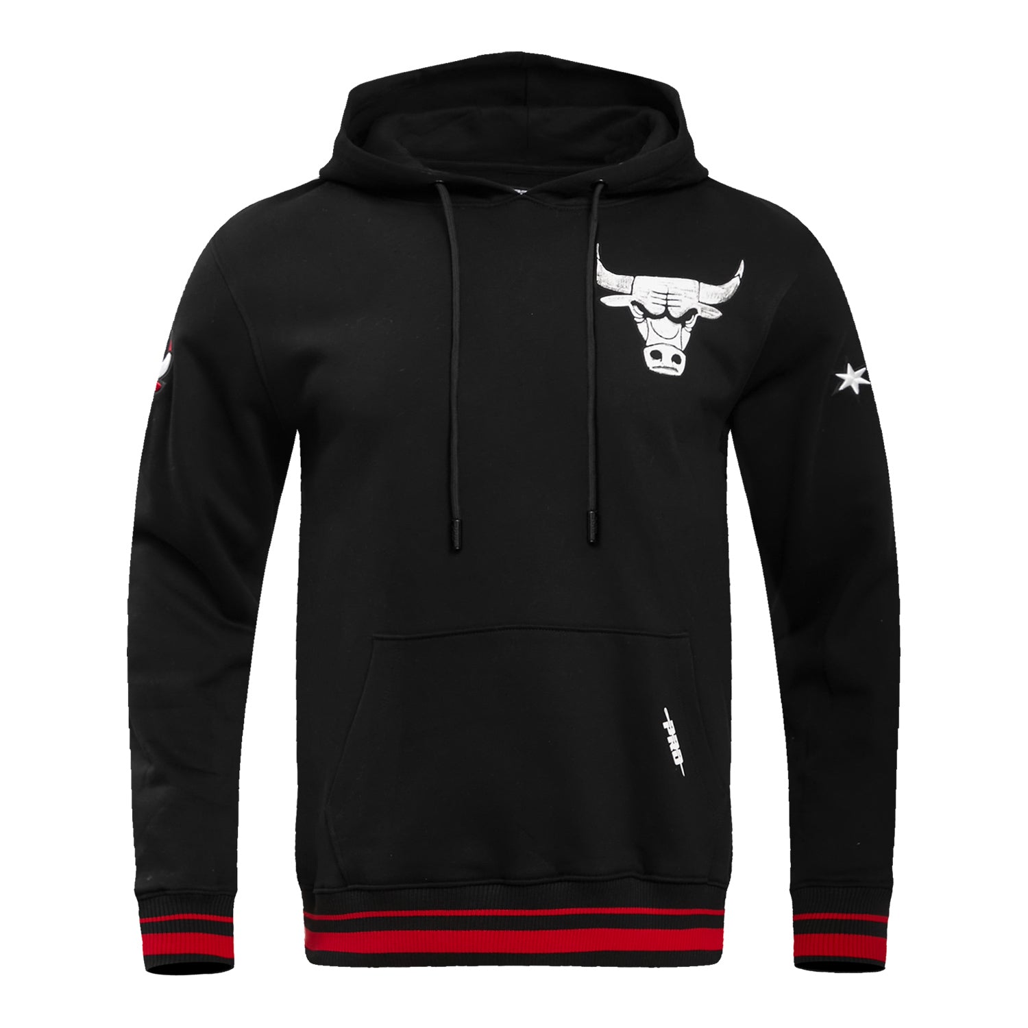 2023-24 CHICAGO BULLS CITY EDITION M.O.M HOODED SWEATSHIRT - front view