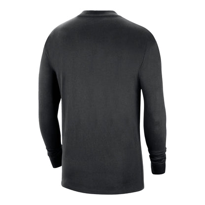Chicago Bulls Nike Jordan Black Long Sleeve T-Shirt - back view