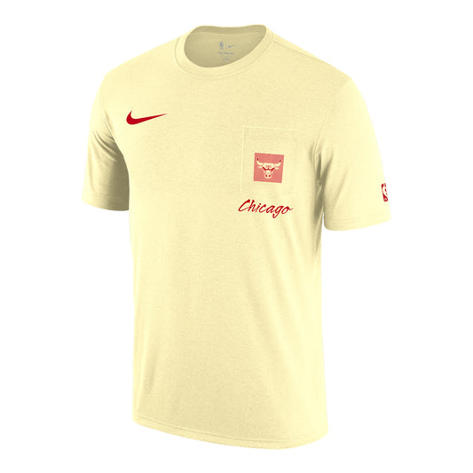 Chicago Bulls Sportiqe Script White Comfy T-Shirt – Official