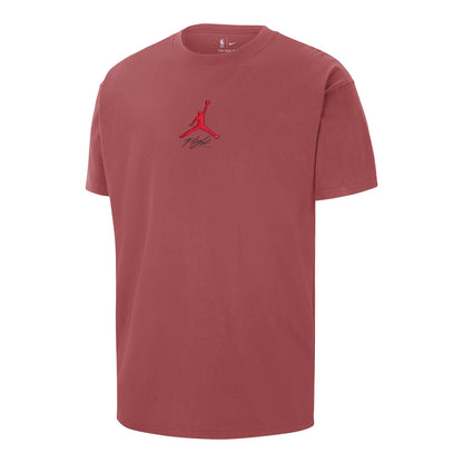 Chicago Bulls Jordan Courtside Rust T-Shirt - front view