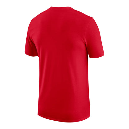 Chicago Bulls Jordan Jumpman Red T-Shirt - back view