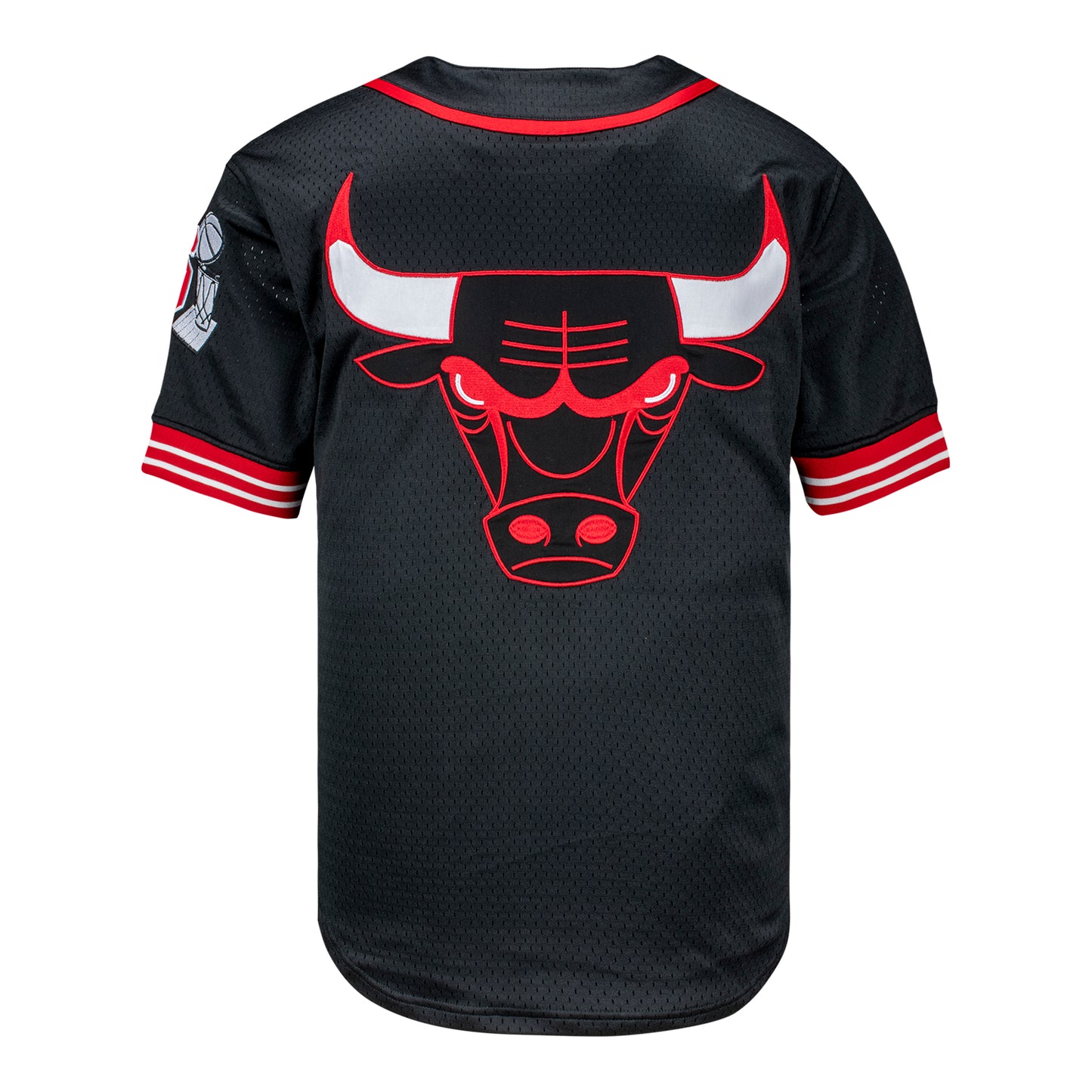 Chicago Bulls 1966 Baseball Jersey - Back View