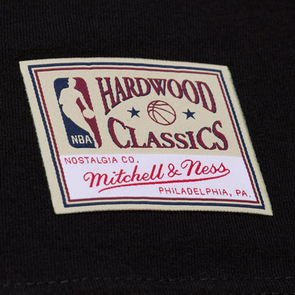 Chicago Bulls Mitchell & Ness Dennis Rodman Big Face Tee in Black - Tag View