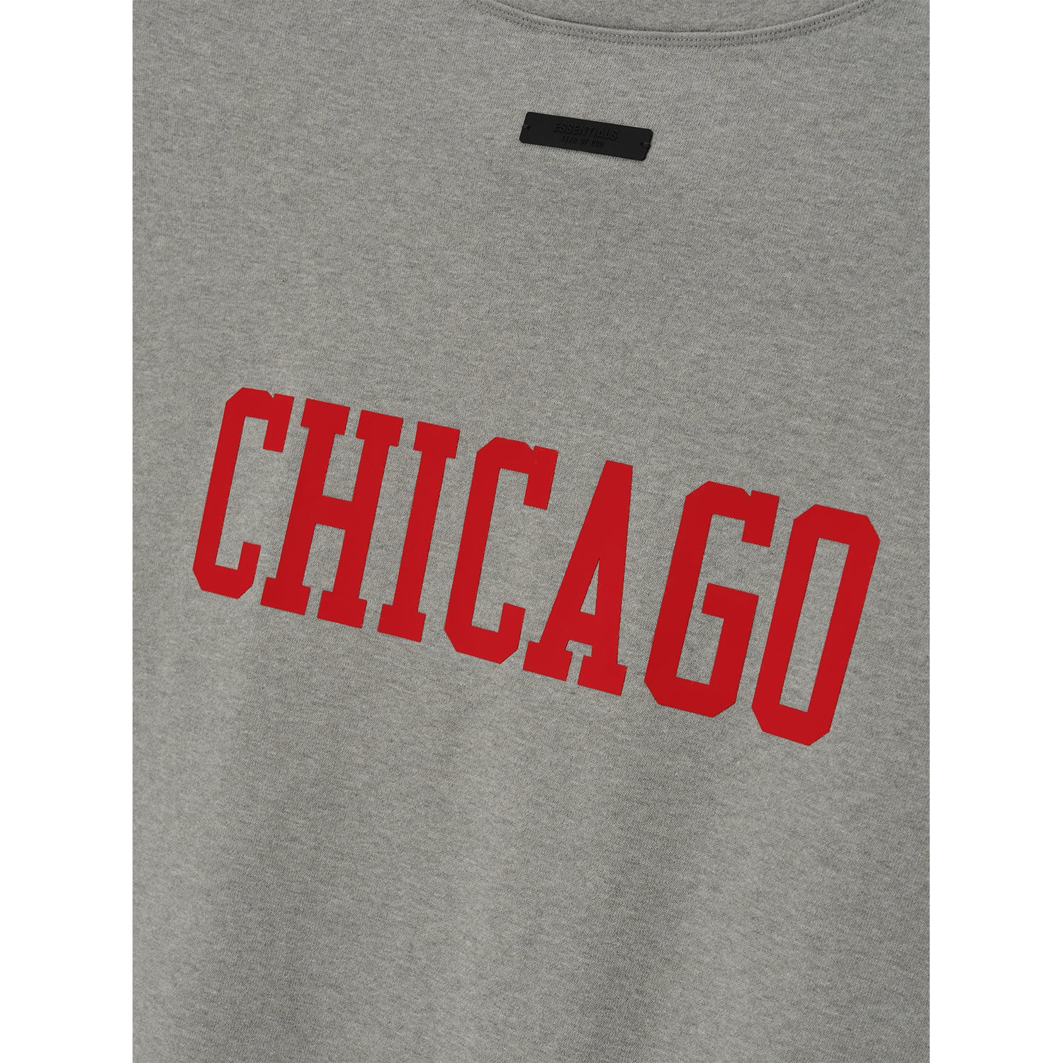 Chicago Bulls Fear of God Essentials Sports T-Shirt in grey - Back Detail