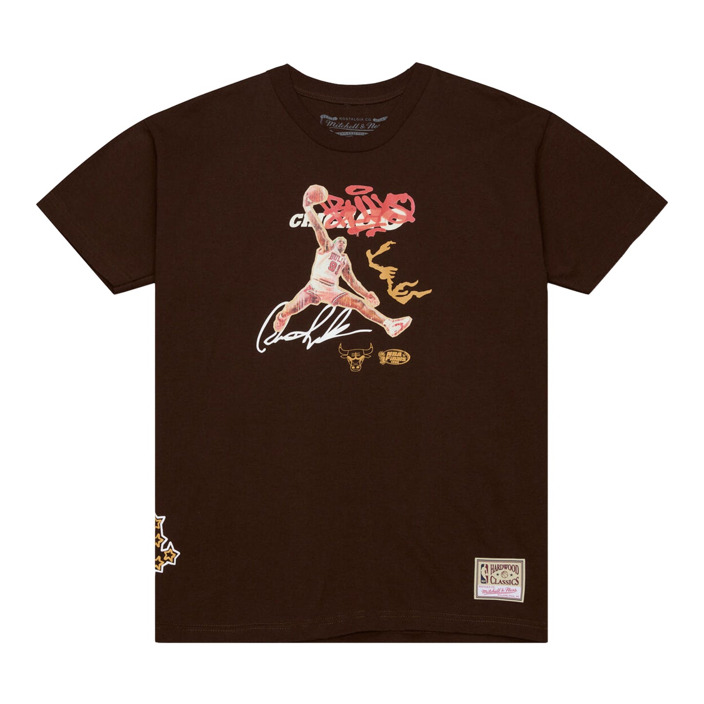 Chicago Bulls Mitchell & Ness Dennis Rodman Don't Mean A Thing Heritage T-Shirt - Front View