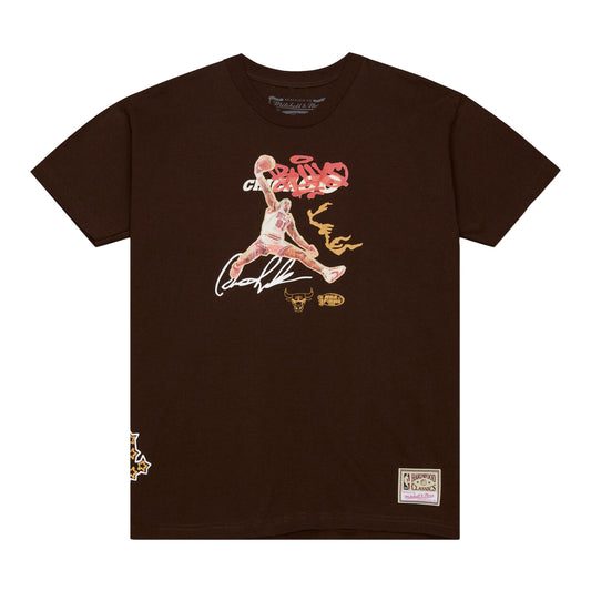 Chicago Bulls Mitchell & Ness Dennis Rodman Don't Mean A Thing Heritage T-Shirt - Front View