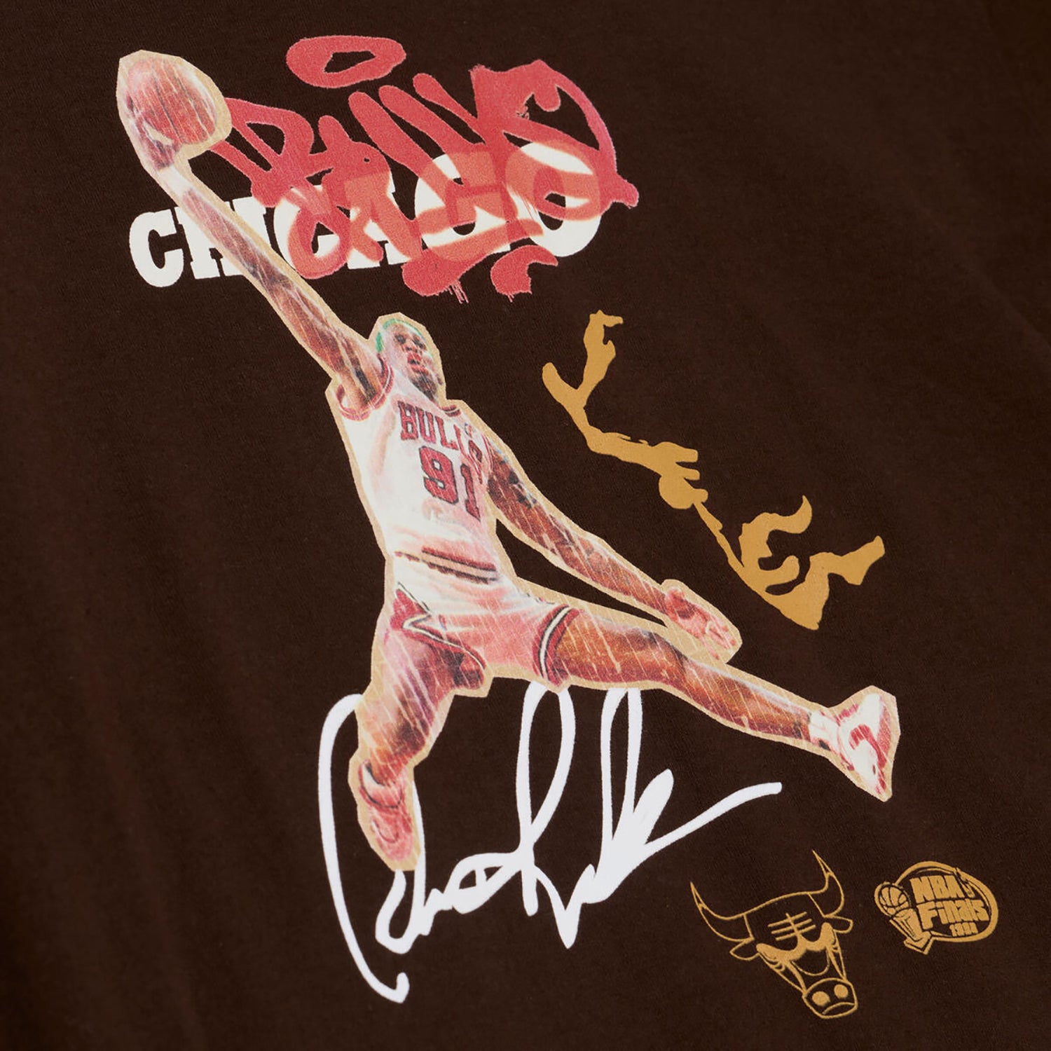 Chicago Bulls Mitchell & Ness Dennis Rodman Don't Mean A Thing