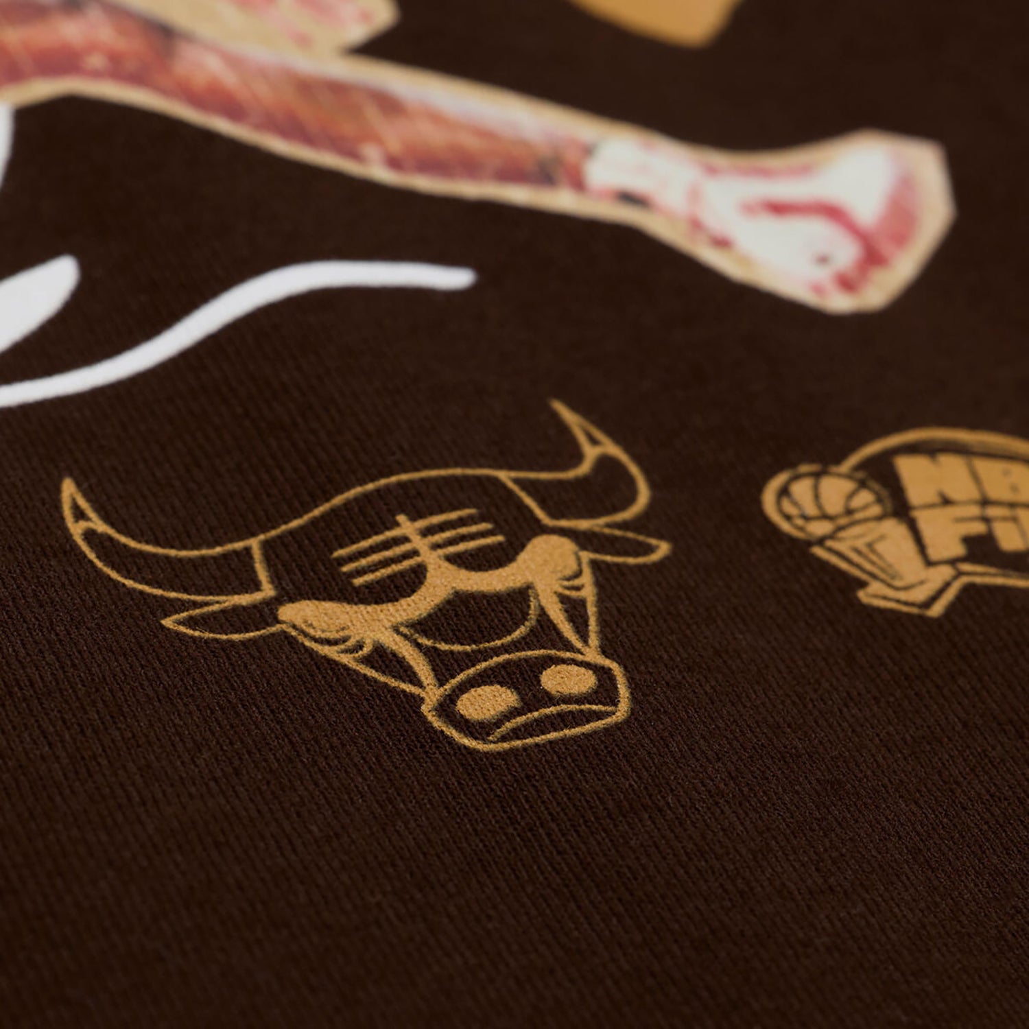 Chicago Bulls Mitchell & Ness Dennis Rodman Don't Mean A Thing Heritage T-Shirt - Front Detail View