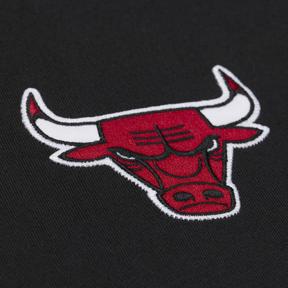 Chicago Bulls Mitchell & Ness Derrick Rose Tonal Dunk T-Shirt in Black - Emblem View