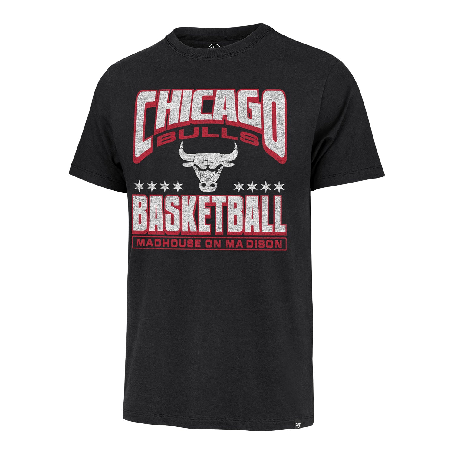 2023-24 CHICAGO BULLS CITY EDITION OVERVIEW FRANKLIN T-SHIRT - front view