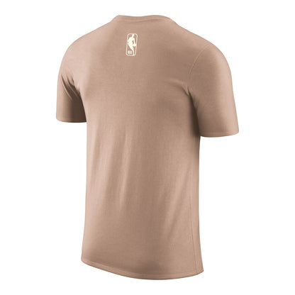 2024-25 Chicago Bulls City Edition Nike Logo Khaki T-Shirt