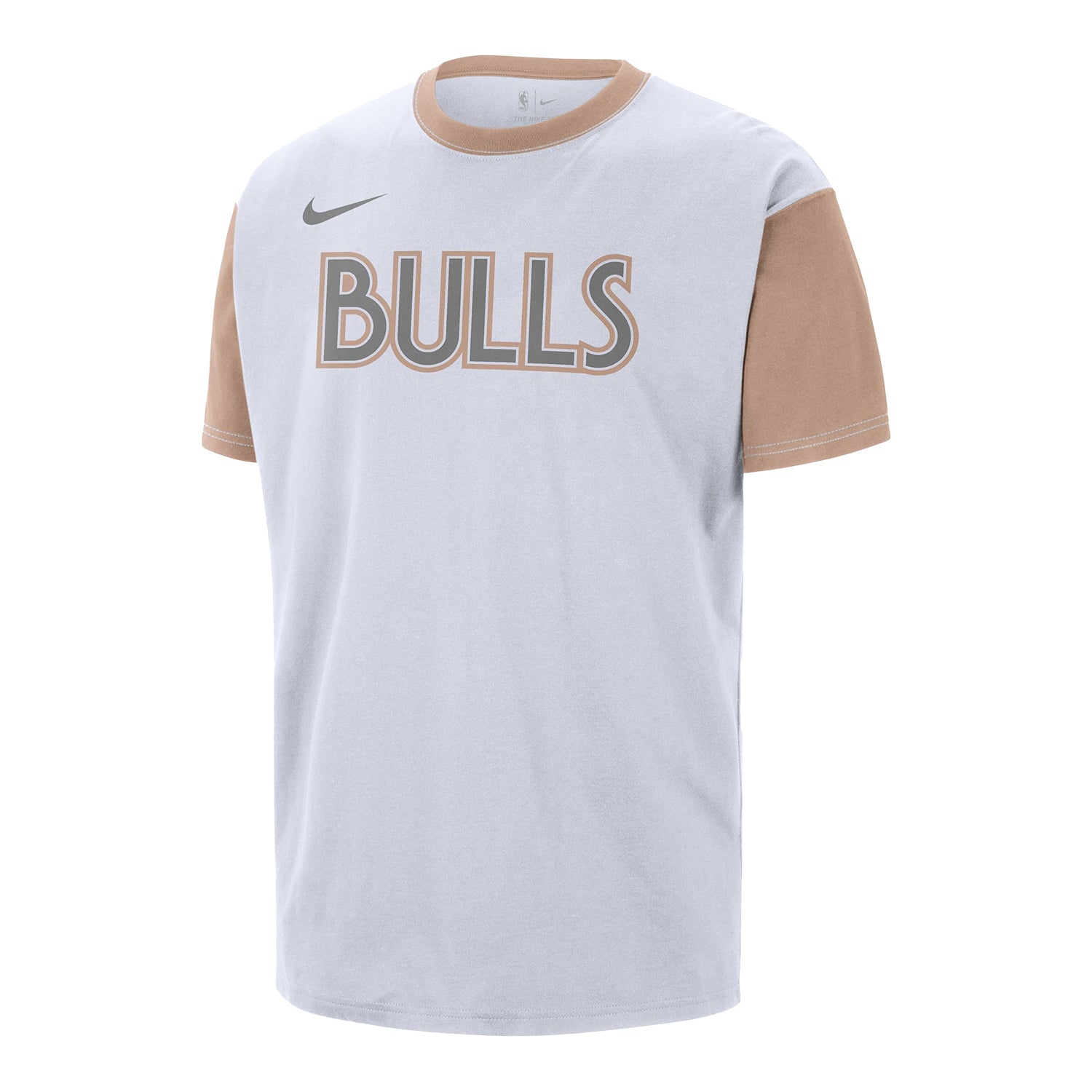 2024-25 Chicago Bulls City Edition Nike Contrast Sleeve T-Shirt