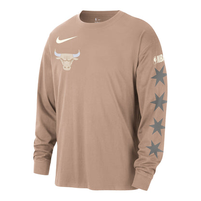 2024-25 Chicago Bulls City Edition Nike Max 90 Long Sleeve Shirt