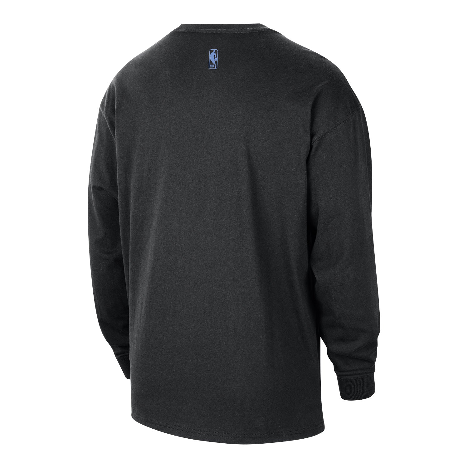 2025-26 City Edition Chicago Bulls Nike Script Long-Sleeve T-Shirt in Black - Back View