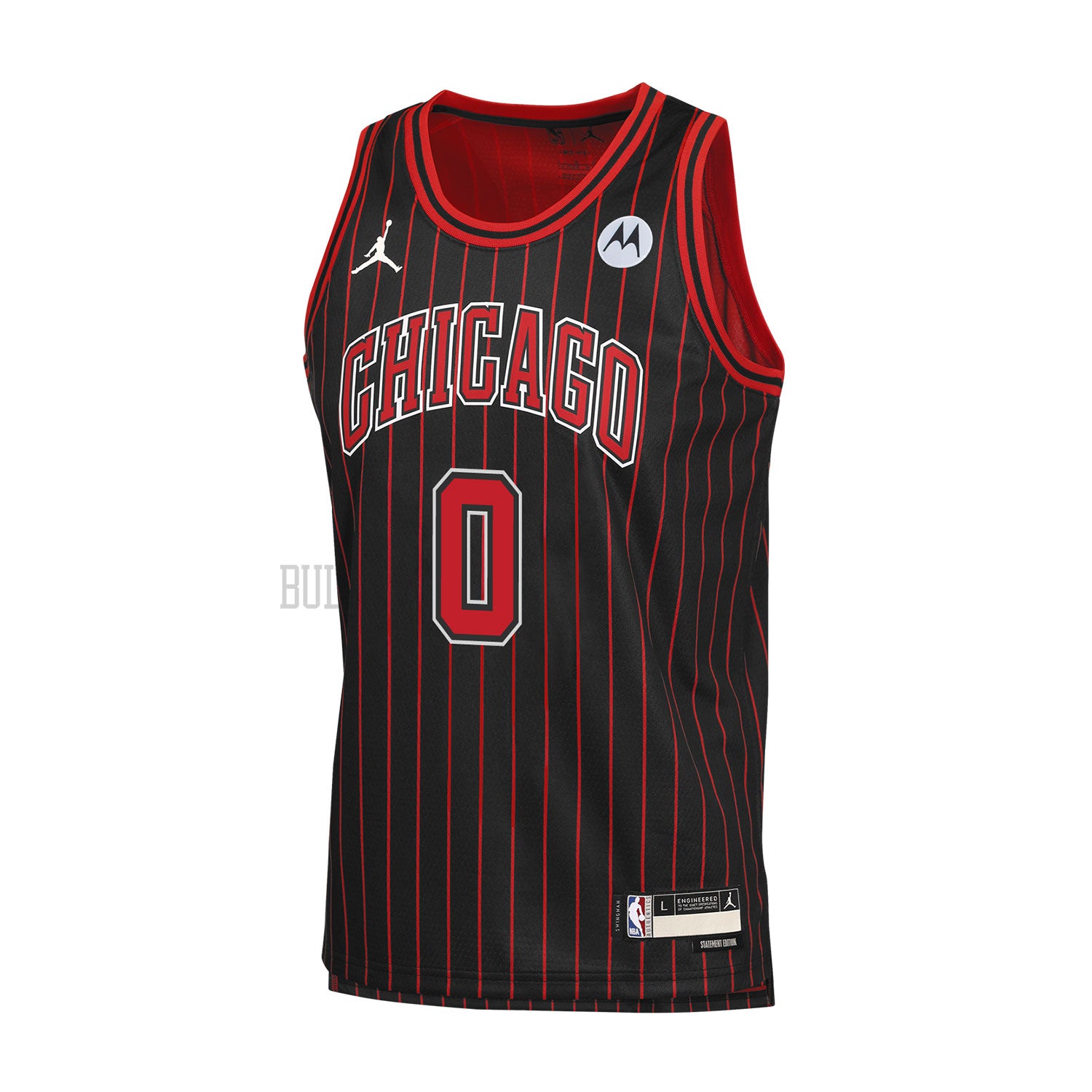 Chicago Bulls Personalized Nike Statement Swingman Jersey - 2025-26 - Front View