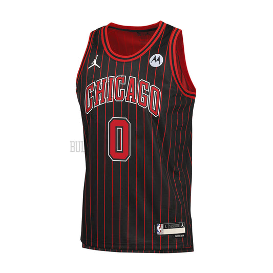 Chicago Bulls Personalized Nike Statement Swingman Jersey - 2025-26 - Back View