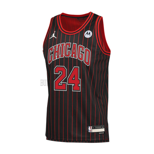 Chicago Bulls Noa Essengue Nike Statement Swingman Jersey - 2025-26