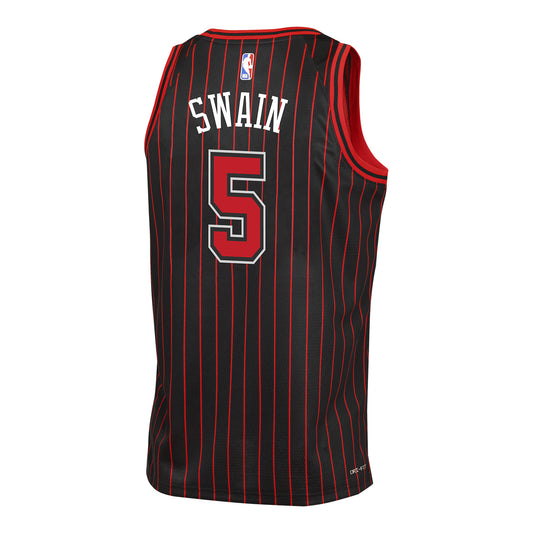 Chicago Bulls Dailyn Swain Jordan Brand Statement Swingman Jersey