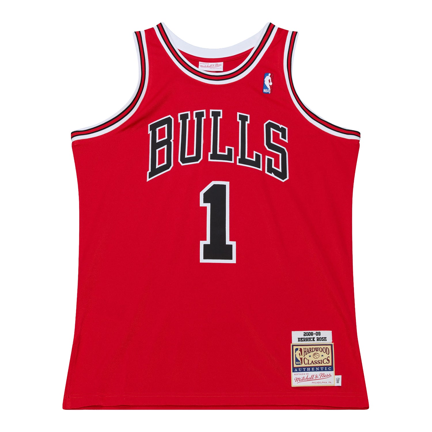 Chicago Bulls Mitchell & Ness Derrick Rose 2008-09 Authentic