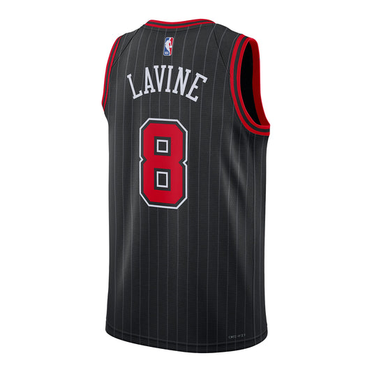 Chicago Bulls Zach LaVine Nike Statement Swingman Jersey - Front View