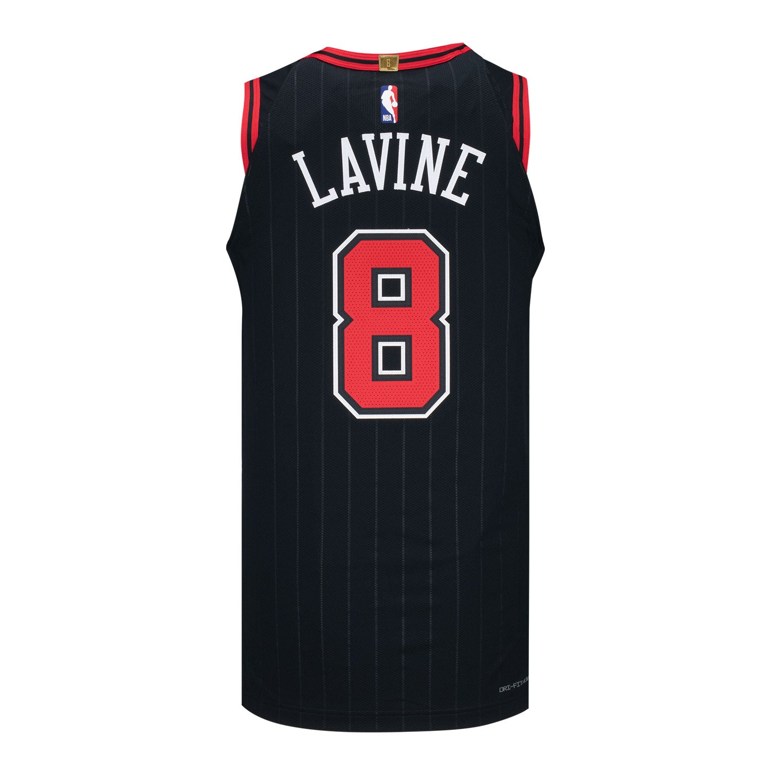 Chicago Bulls Authentic Zach LaVine Nike Statement Jersey - back view