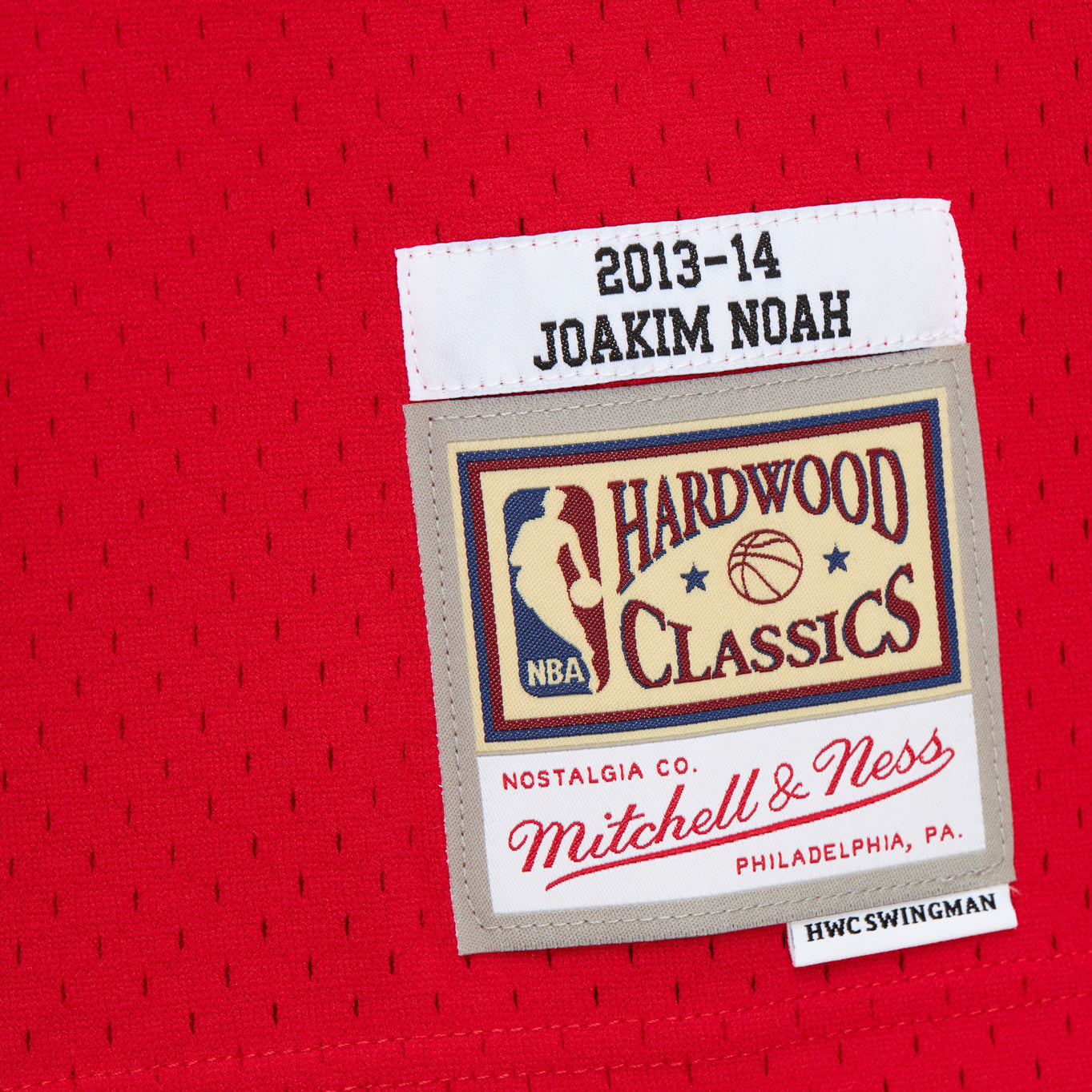 Chicago Bulls Mitchell & Ness Joakim Noah 2013-14 Jersey