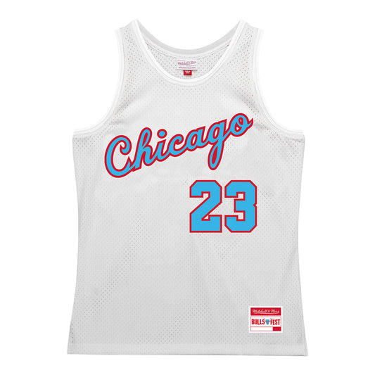 Chicago Bulls Fest 2023 Mitchell & Ness Jersey - Front View
