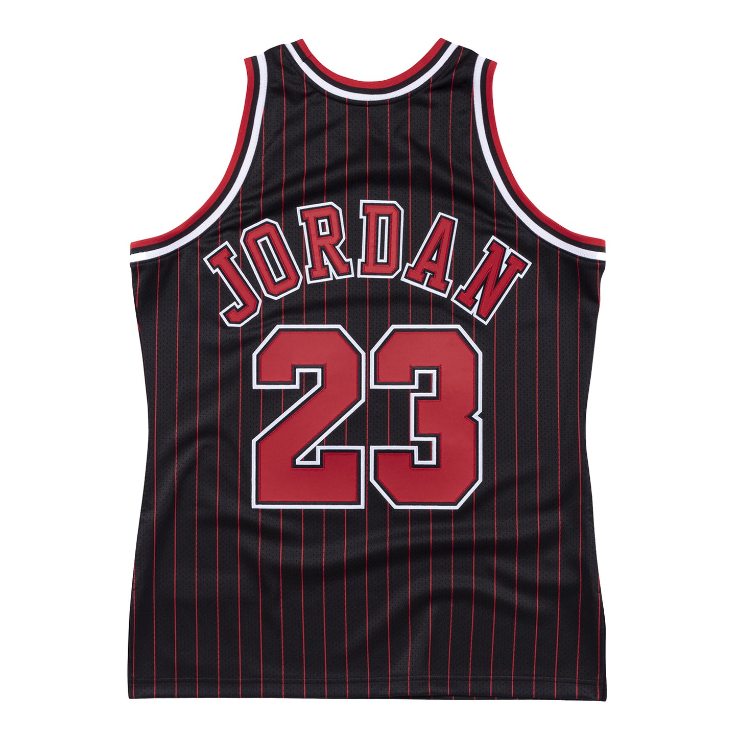 Michael Jordan Back Signed Chicago Bulls Home Jersey
