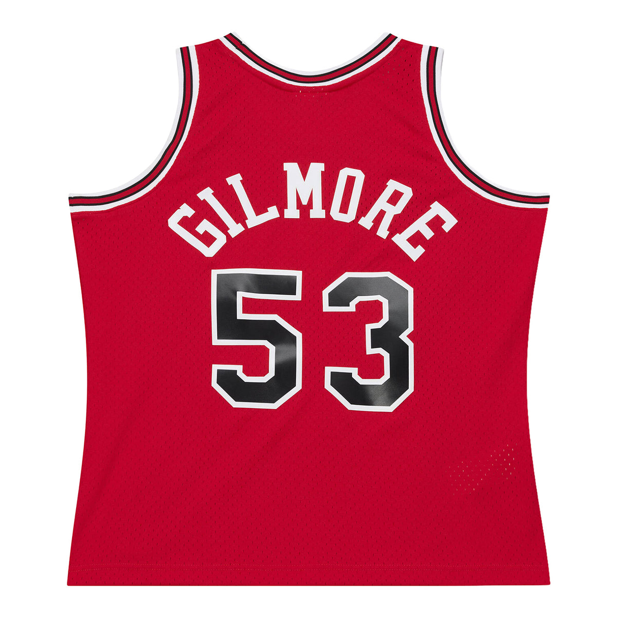 Chicago Bulls Mitchell & Ness Artis Gilmore 1976 Swingman Jersey in Red - Back View