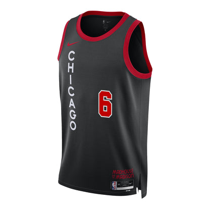 2023-24 CHICAGO BULLS ALEX CARUSO CITY EDITION YOUTH UNIFORM - front view