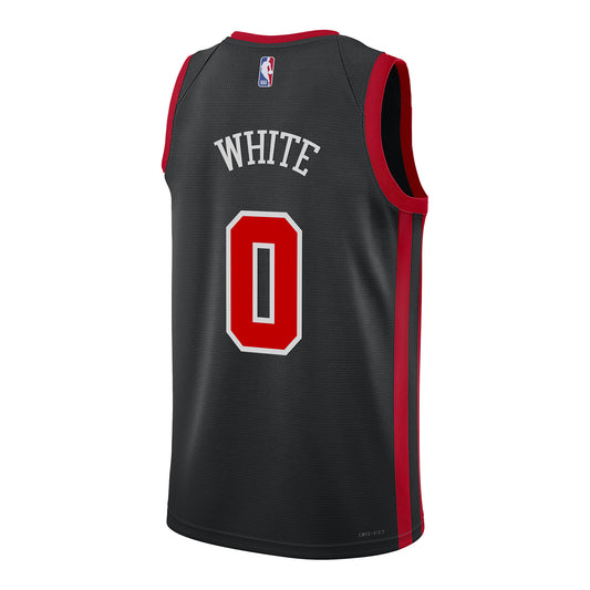 2023-24 CHICAGO BULLS COBY WHITE CITY EDITION JERSEY - back view