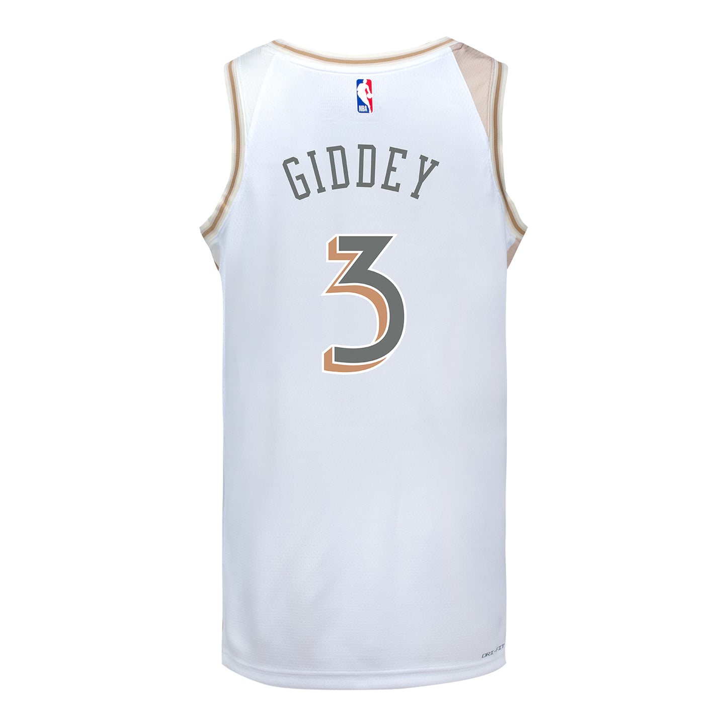 2024-25 CHICAGO BULLS CITY EDITION JOSH GIDDEY AUTHENTIC JERSEY - Back View