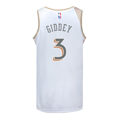 2024-25 CHICAGO BULLS CITY EDITION JOSH GIDDEY AUTHENTIC JERSEY - Back View