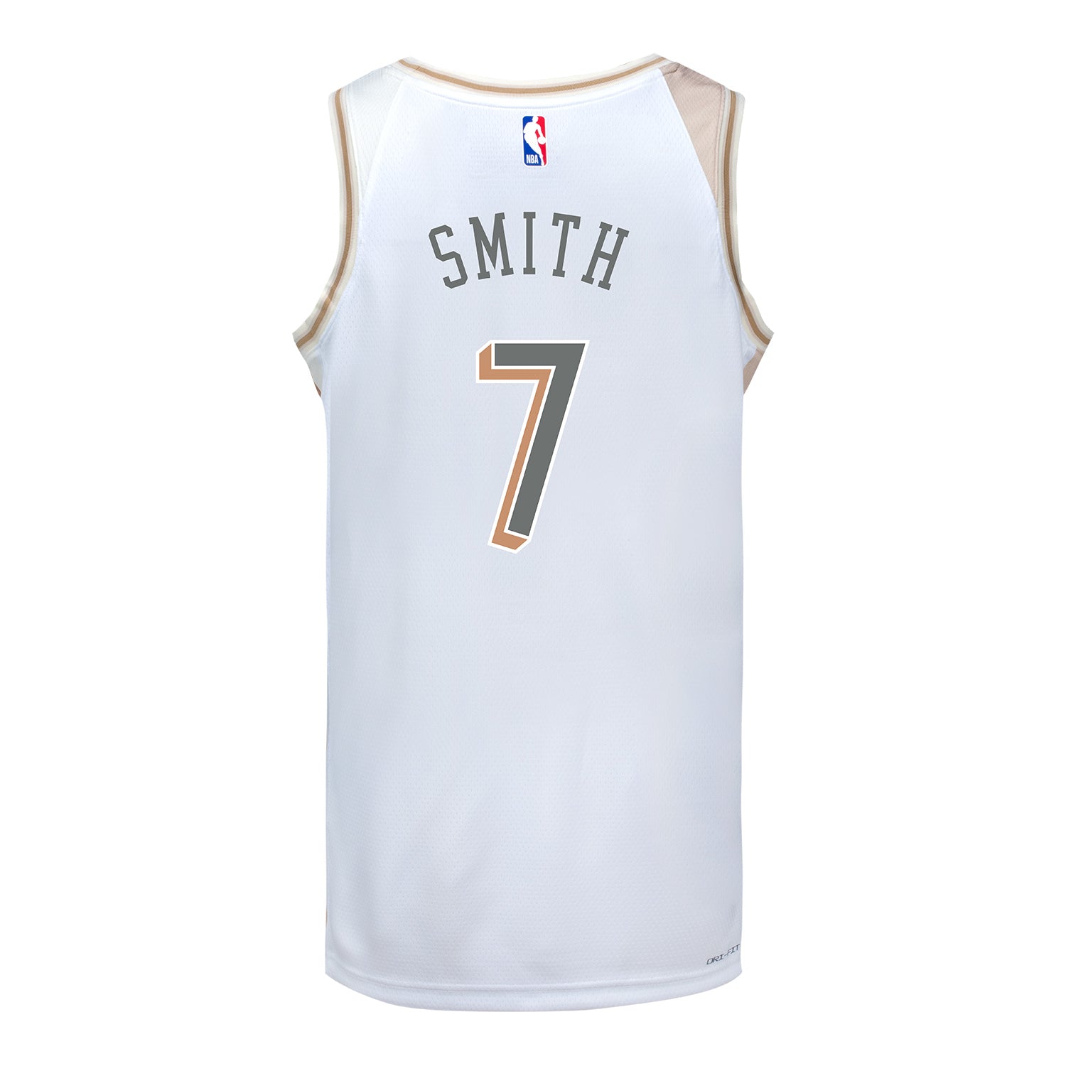 2024-25 CHICAGO BULLS JALEN SMITH CITY EDITION SWINGMAN JERSEY - Back View