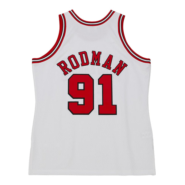 Chicago Bulls Authentic Mitchell & Ness Dennis Rodman 1997 Home