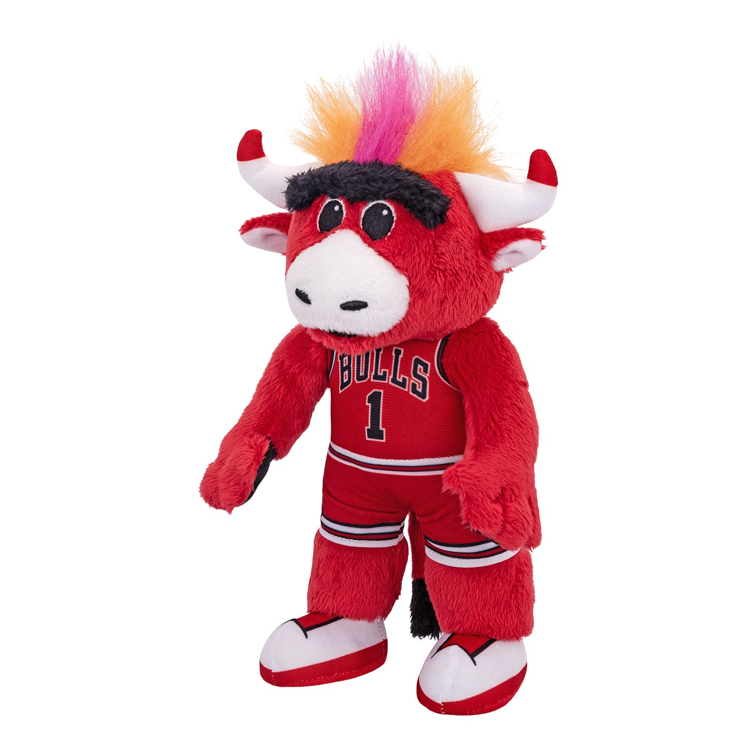 Chicago Bulls Uncanny Brands Benny 10" Icon Plush - red - side view