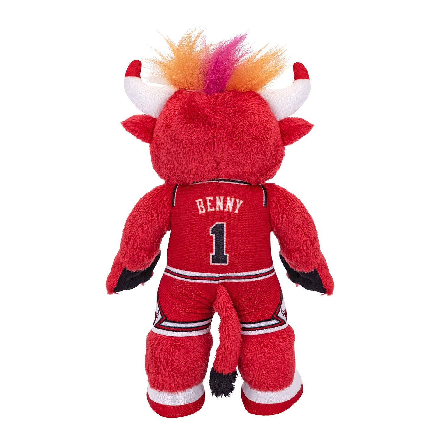 Chicago Bulls Uncanny Brands Benny 10" Icon Plush - red - back view
