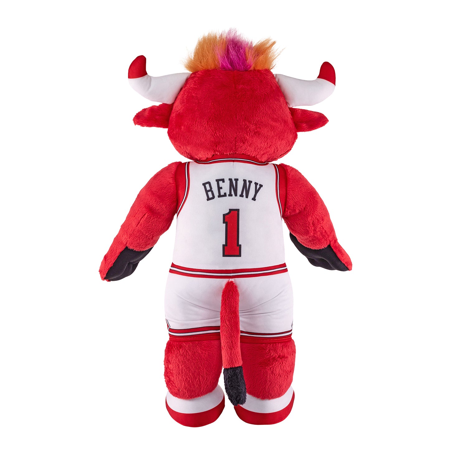 Chicago Bulls Uncanny Brands Benny 20" Jumbo Plush - back view