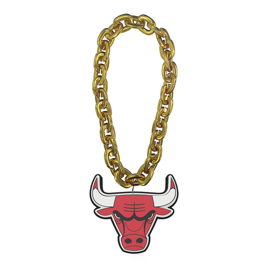 Chicago Bulls Aminco Fan Chain - front view