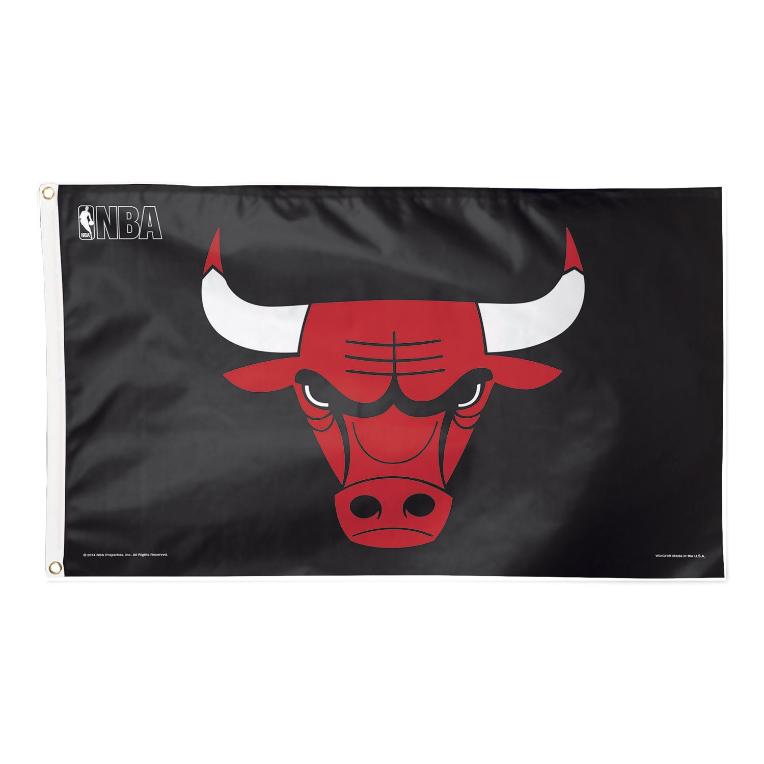Chicago Bulls WinCraft Deluxe 3x5 Flag - front view