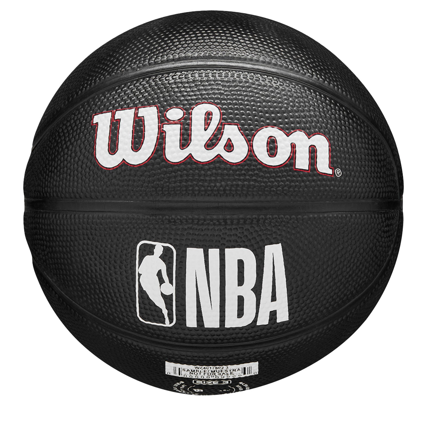 Chicago Bulls Team Mini All-Black Basketball